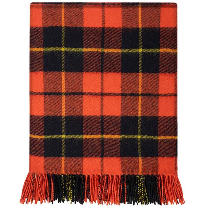 Wallace Ancient Tartan Lambswool Blanket - Click Image to Close